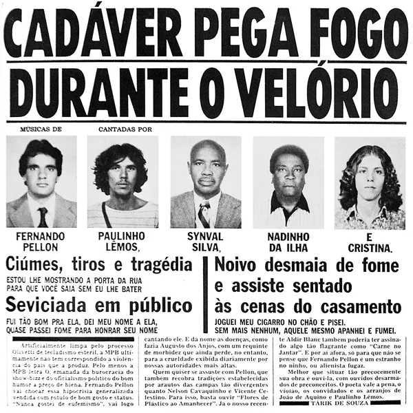 Fernando Pellon: Cadáver pega fogo durante o velório (1983)